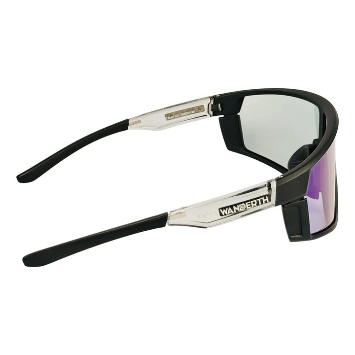 Wanderth Lentes Blaze Run Fusion Mirror Azul Negro