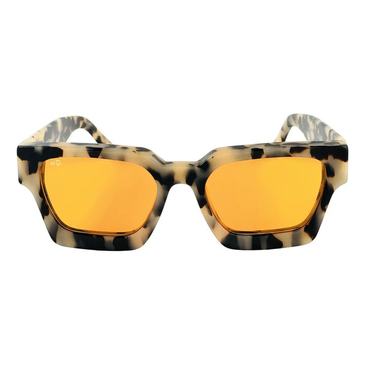 Wanderth Lentes De Sol  Ardea Solido Animal Print Naranja Claro