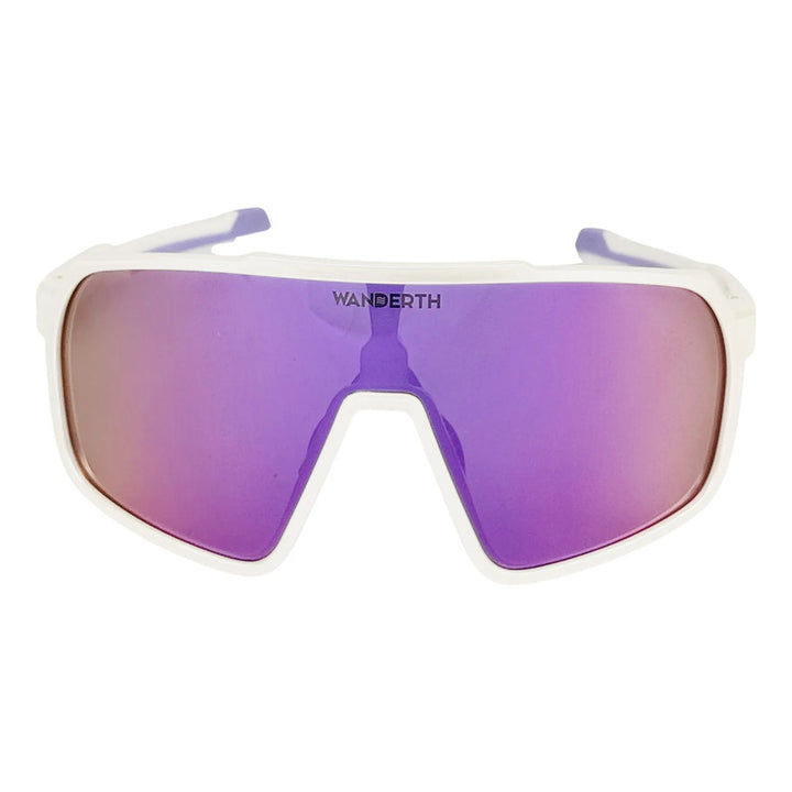 Wanderth  Lentes Strength Fusion Mirror Violeta Blanco