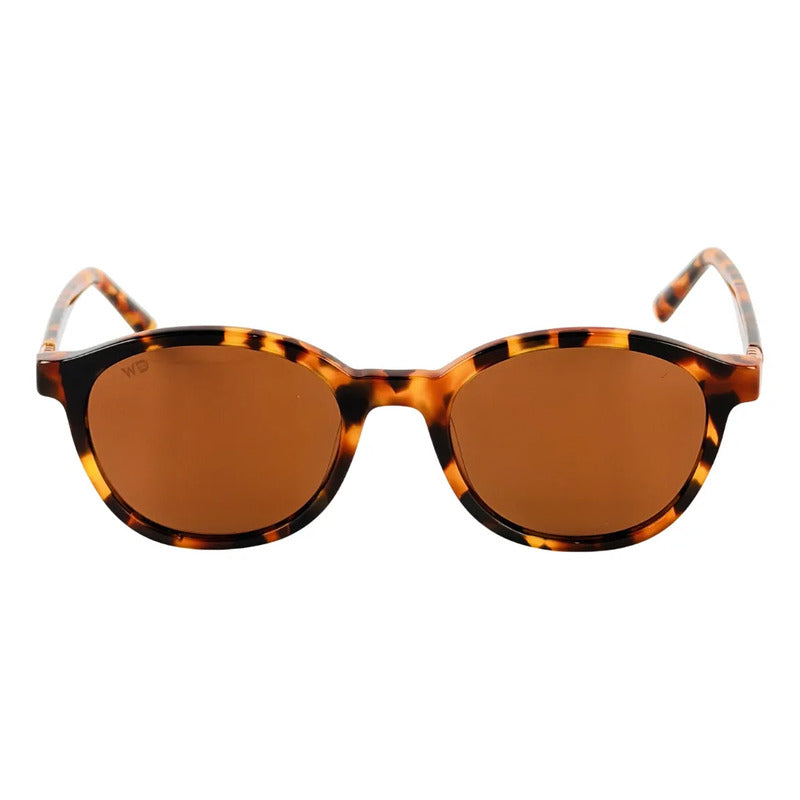 Wanderth Lentes De Sol  Vanta Solido Animal Print Naranja Claro
