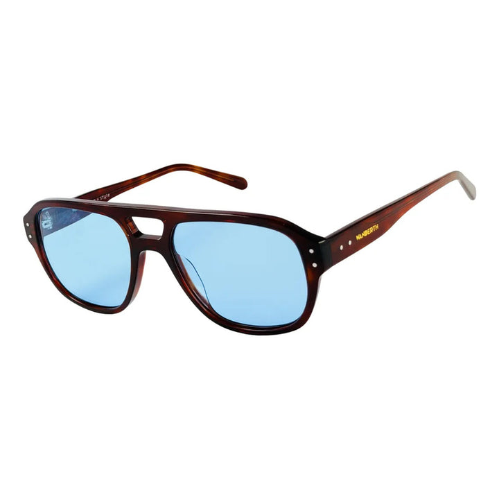 Wanderth Lentes De Sol Kaori Solido Marrón Azul