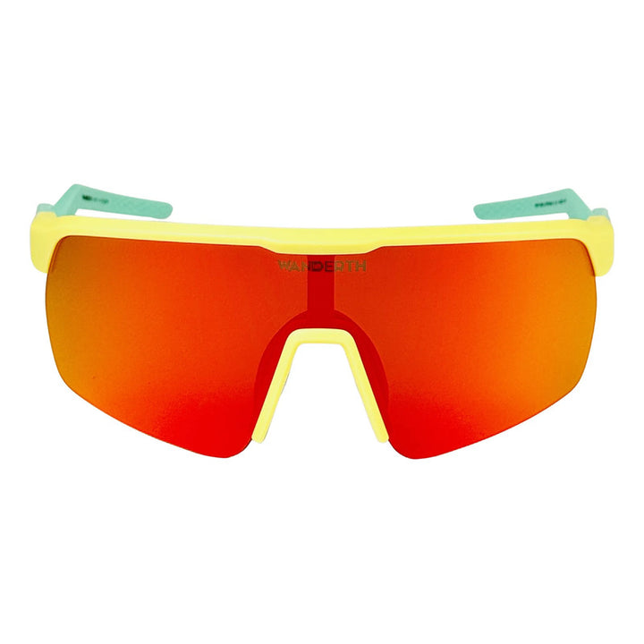 Wanderth Lentes Strong S Fusion Mirror Rojo Verde Claro