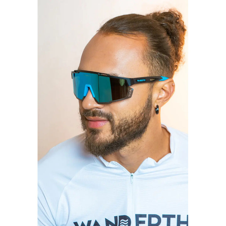 Gafas Deportivas Wanderth Giro 2 Fotocromáticas Y Uv400 Con 3 Lentes, Negras Agua Negro