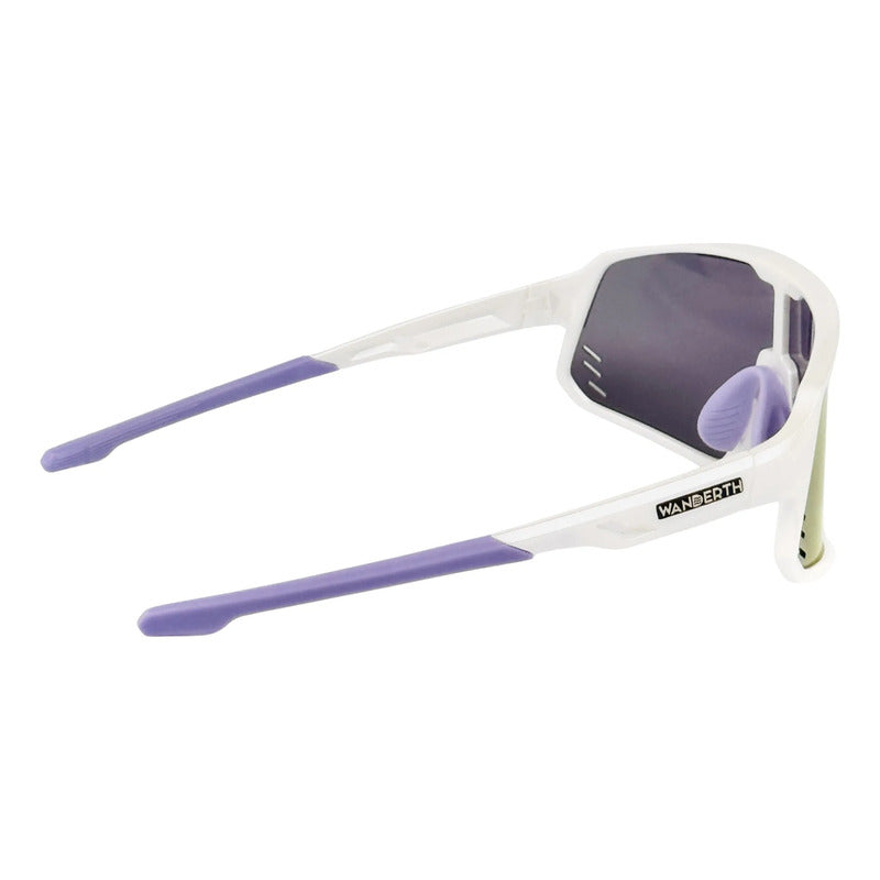 Wanderth  Lentes Kidspin Mirror Lila Blanco
