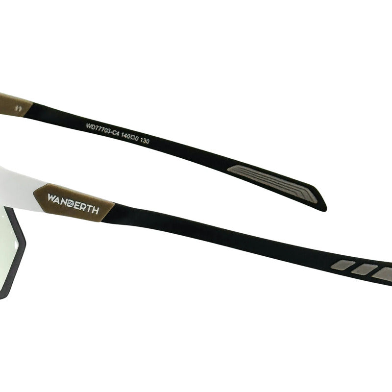 Wanderth Lentes Maximus Blaze New Mirror Dorado Blanco