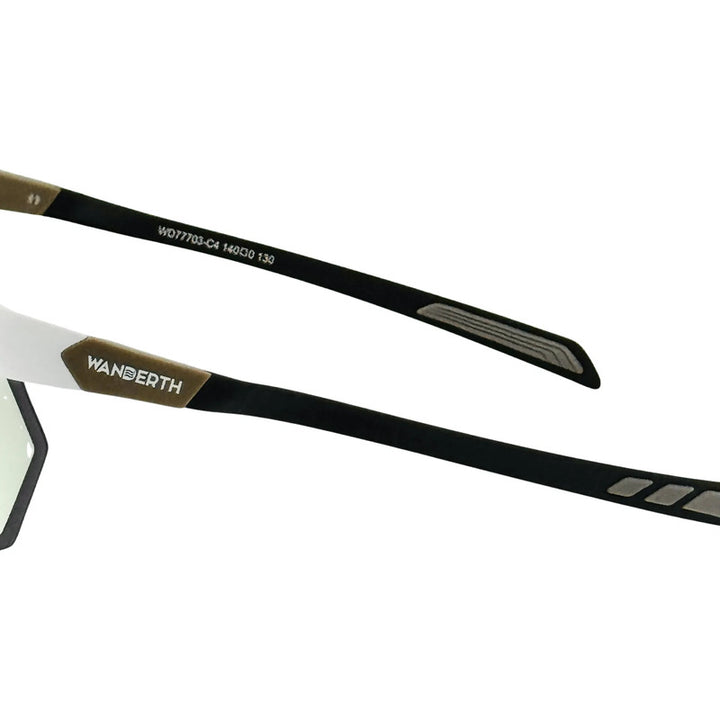 Wanderth Lentes Maximus Blaze New Mirror Dorado Blanco