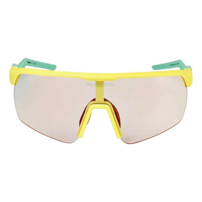 Wanderth Lentes Strong S Fusion Mirror Rojo Verde Claro