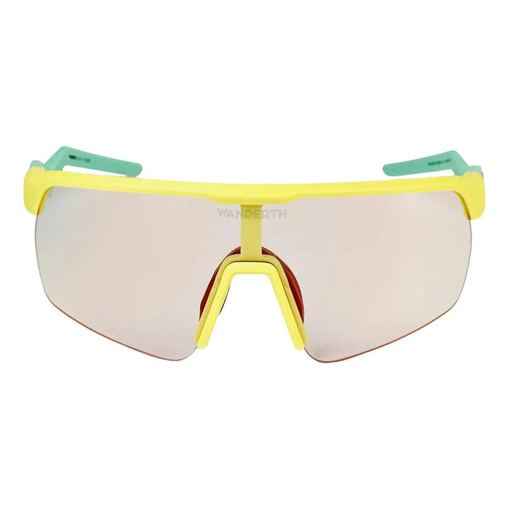 Wanderth Lentes Strong S Fusion Mirror Rojo Verde Claro