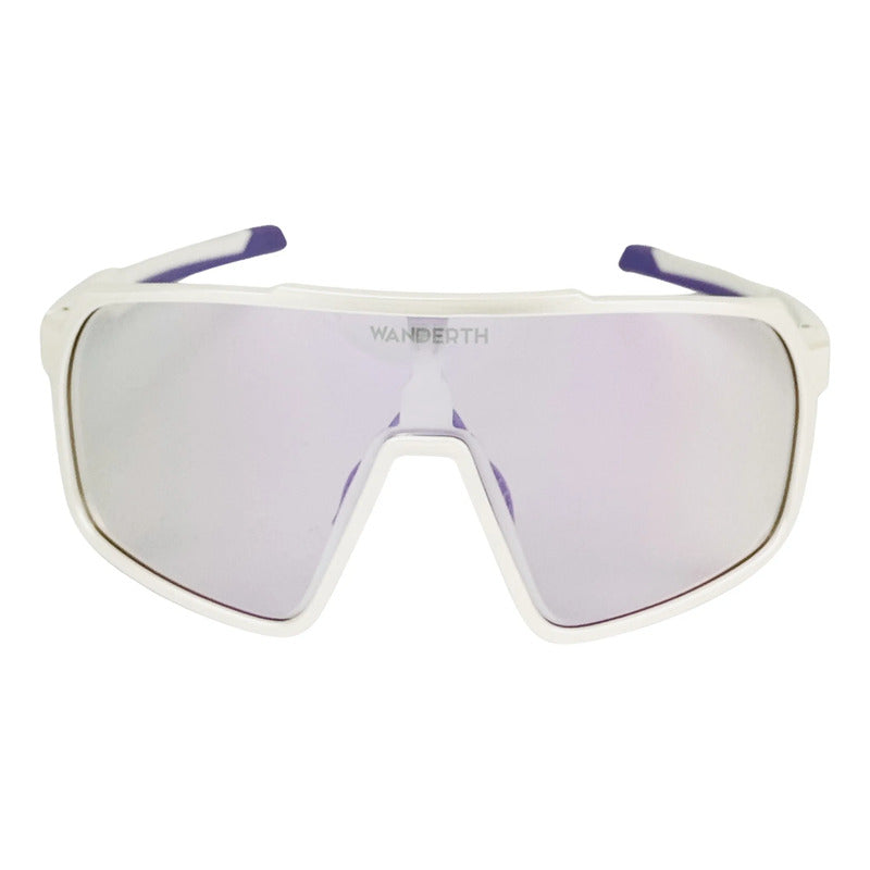 Wanderth  Lentes Strength Fusion Mirror Violeta Blanco