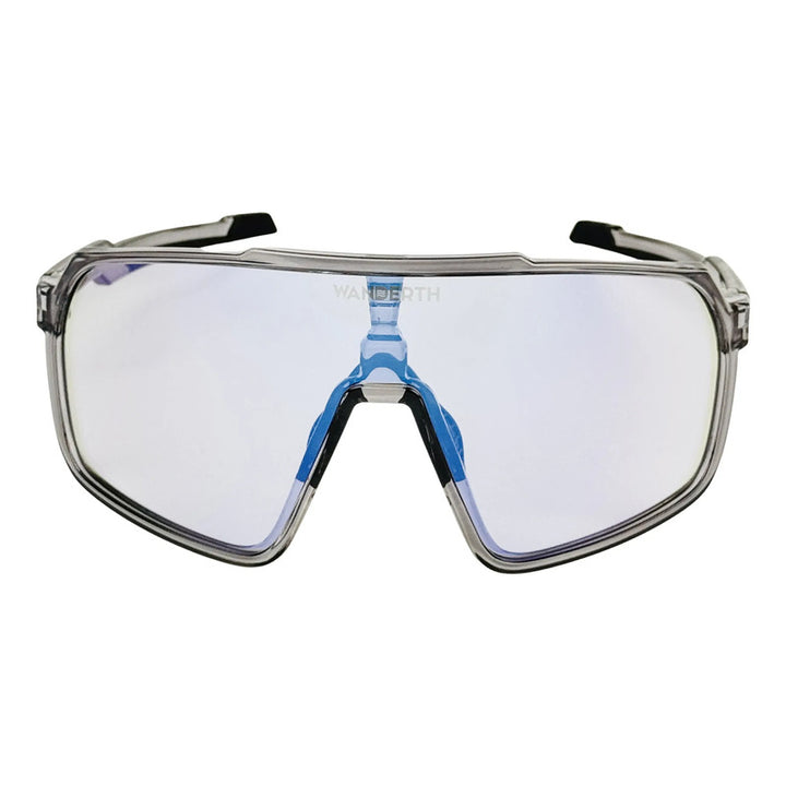Wanderth  Lentes Strength Fusion Mirror Azul Gris Cristal