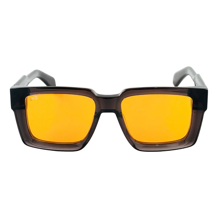Wanderth Lentes De Sol Sahara Solido Gris Naranja Claro