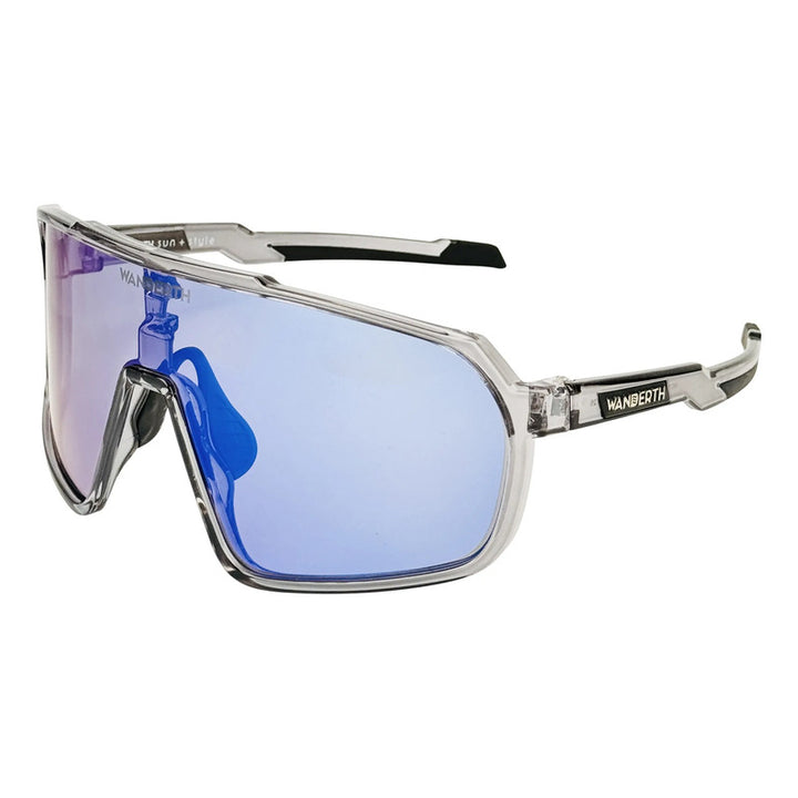 Wanderth  Lentes Strength Fusion Mirror Azul Gris Cristal