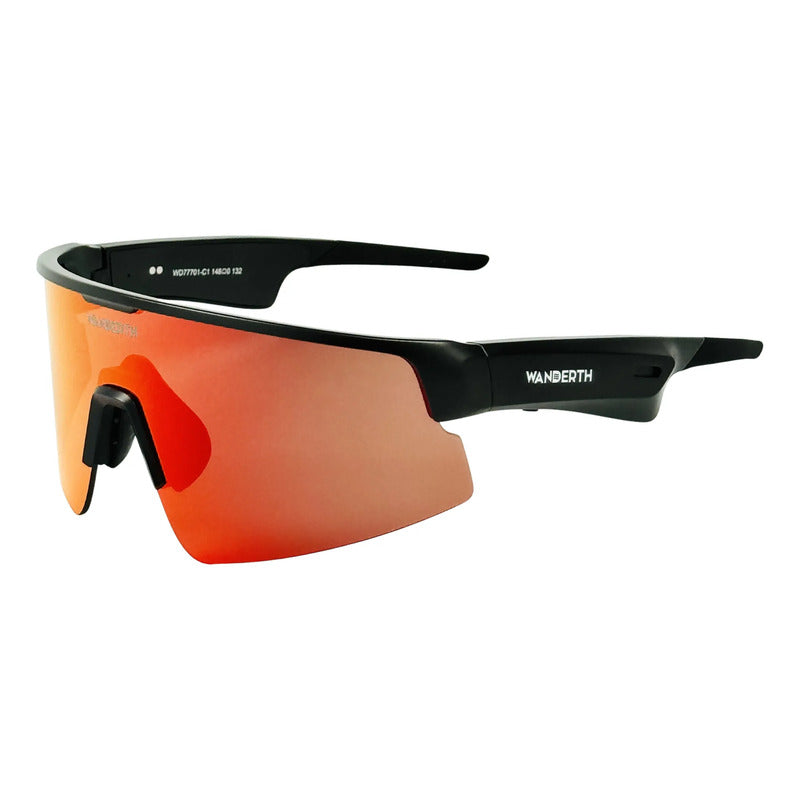 Wanderth  Lentes Ultimate Smart Fusion Mirror Rojo Negro