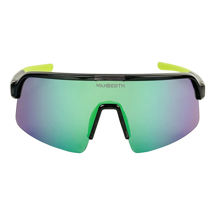 Wanderth Lentes Time Race Fusion Mirror Verde Negro