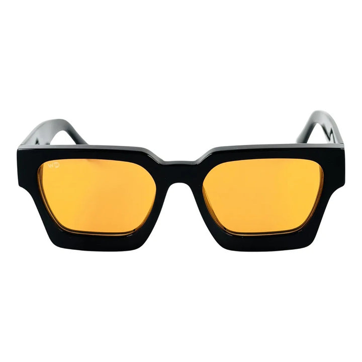 Wanderth Lentes De Sol  Ardea Solido Negro Naranja Claro