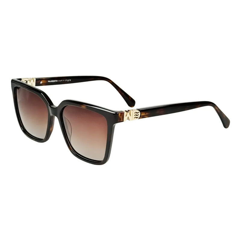 Wanderth Gafas Sol Helios Casual Animal Print Cafe Marrón Oscuro Animal Print Café