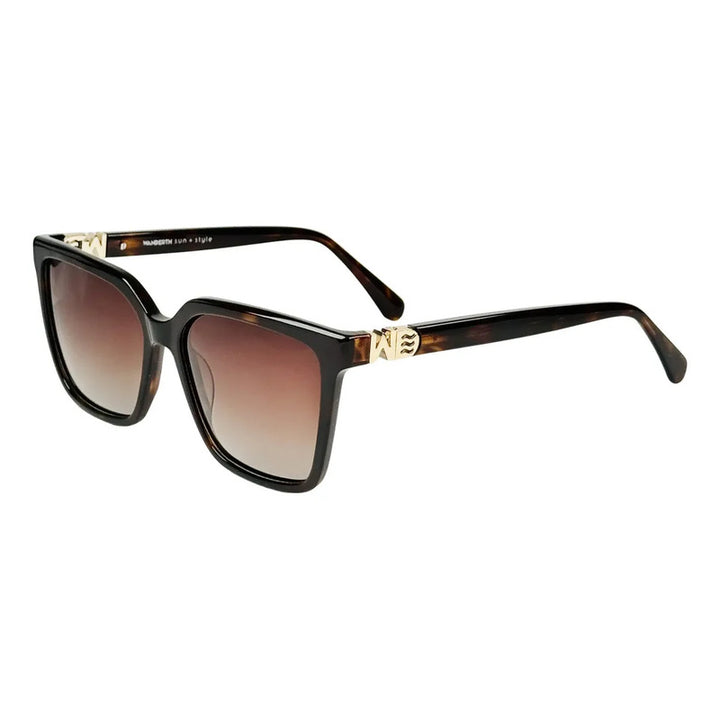 Wanderth Gafas Sol Helios Casual Animal Print Cafe Marrón Oscuro Animal Print Café