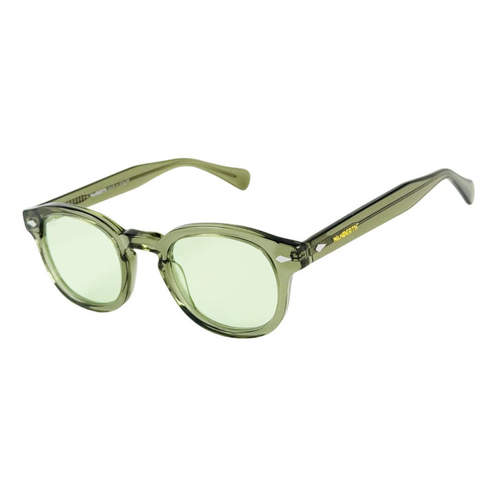 Wanderth Lentes De Sol Tahira Degrade Verde Claro Naranja Claro Negro Dorado