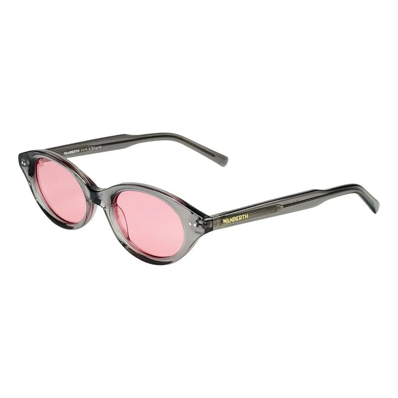 Wanderth Gafas Sol Sunpeak Derportivo Gris Rosa Gris Cristal