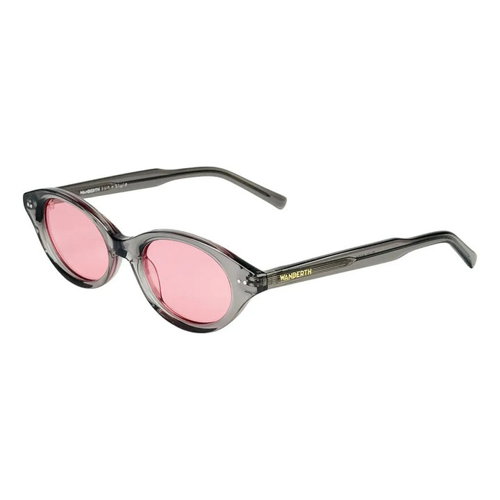 Wanderth Gafas Sol Sunpeak Derportivo Gris Rosa Gris Cristal