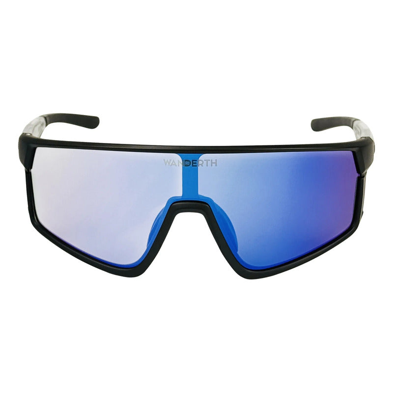 Wanderth Lentes Blaze Run Fusion Mirror Azul Negro