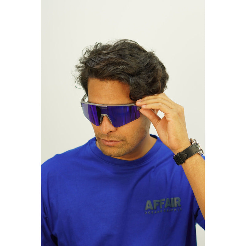 Wanderth Lentes Speed Advance Azul Blanco