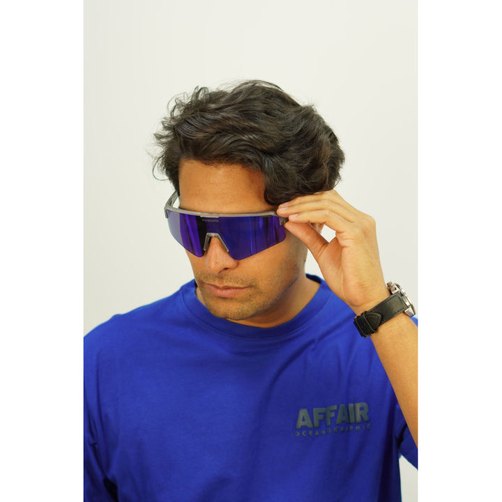 Wanderth Lentes Speed Advance Azul Blanco