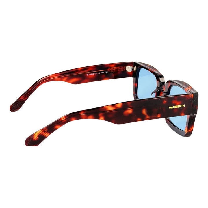 Wanderth Lentes De Sol Nolia Degrade Animal Print Marrón Claro Negro