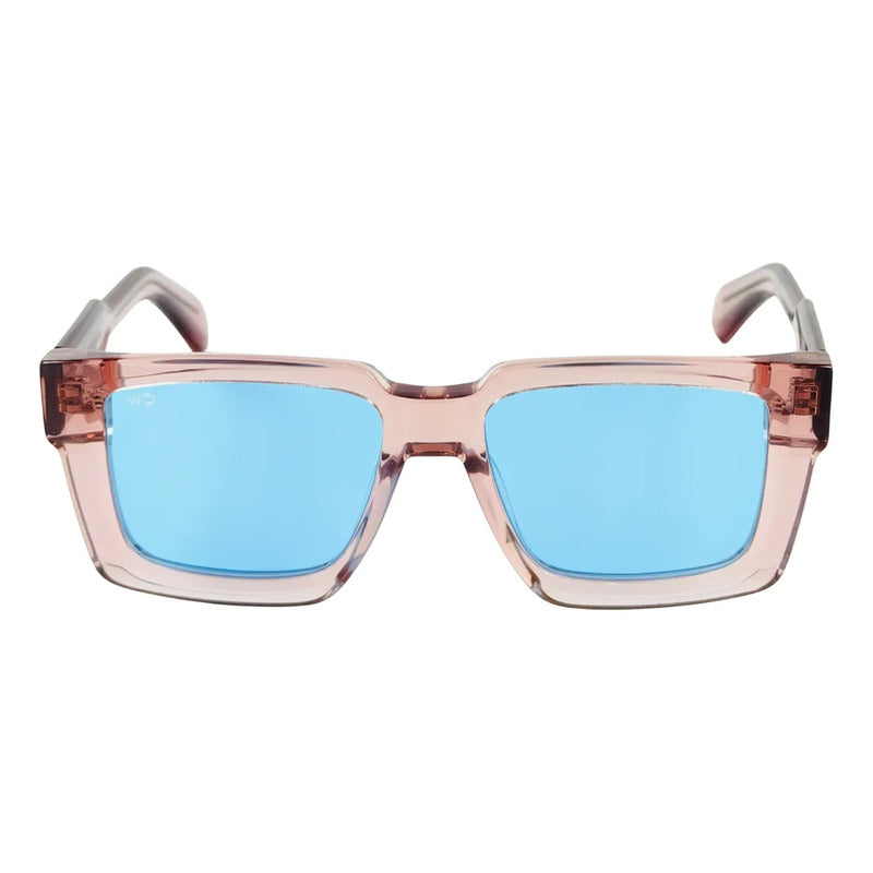 Wanderth Lentes De Sol Sahara Solido Rosa Azul