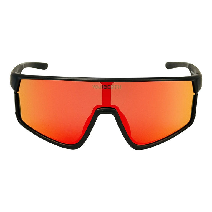Wanderth Lentes Blaze Run Fusion Mirror Rojo Negro