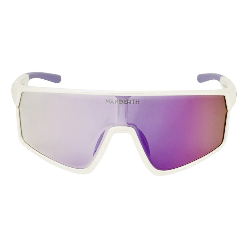 Wanderth Lentes Blaze Run Fusion Mirror Lila Blanco
