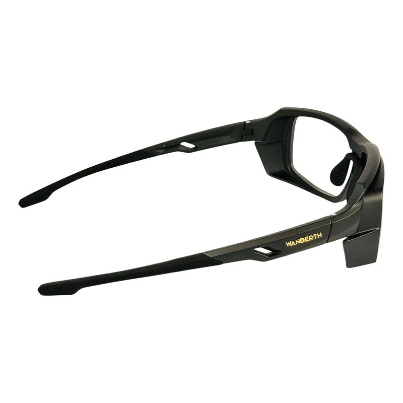 Wanderth  Gafas Seguridad Industrial Cyberlux Negro
