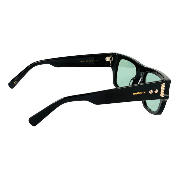Wanderth Lentes De Sol Aureon Espejo Negro Verde