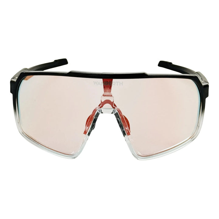 Wanderth  Lentes Strength Fusion Mirror Rojo Negro/degrade Transparente