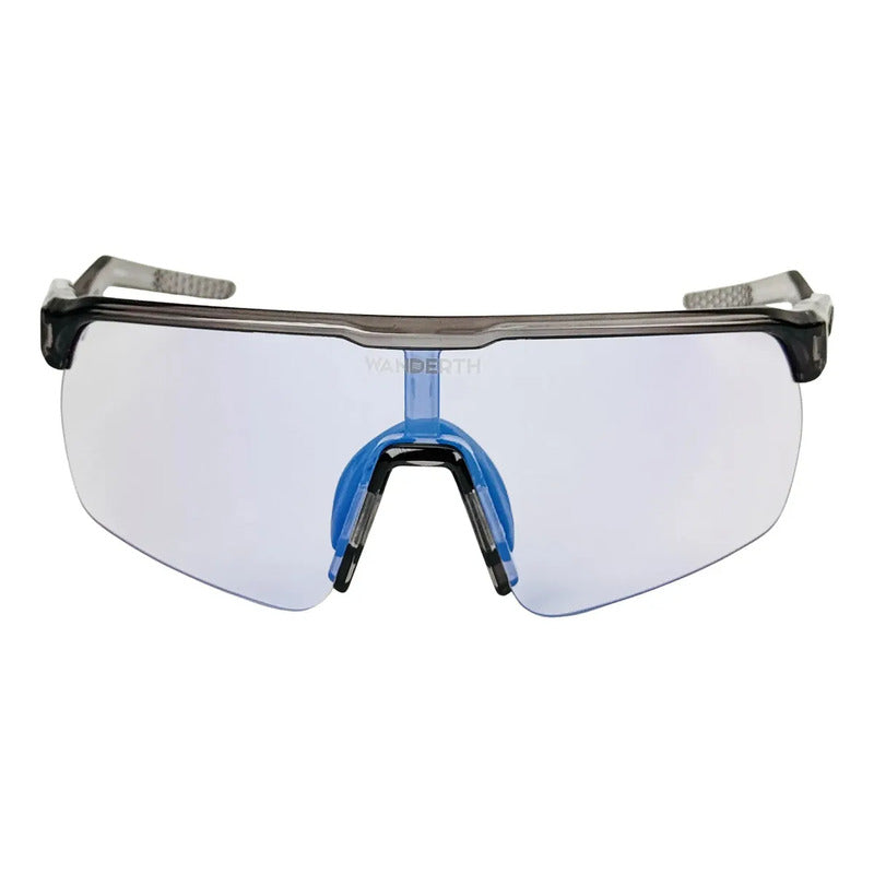 Wanderth Lentes Strong S Fusion Mirror Azul Gris Oscuro
