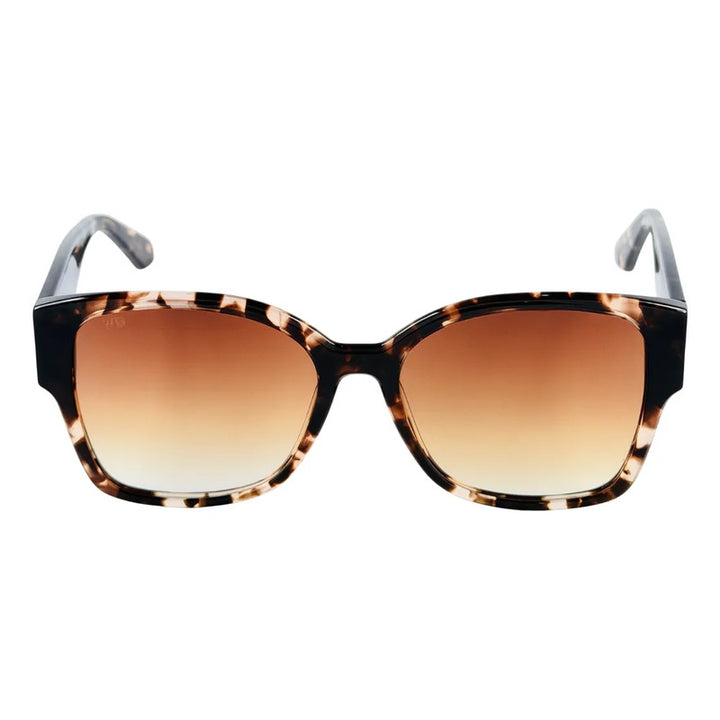 Wanderth Lentes De Sol  Viona Degrade Animal Print Marrón