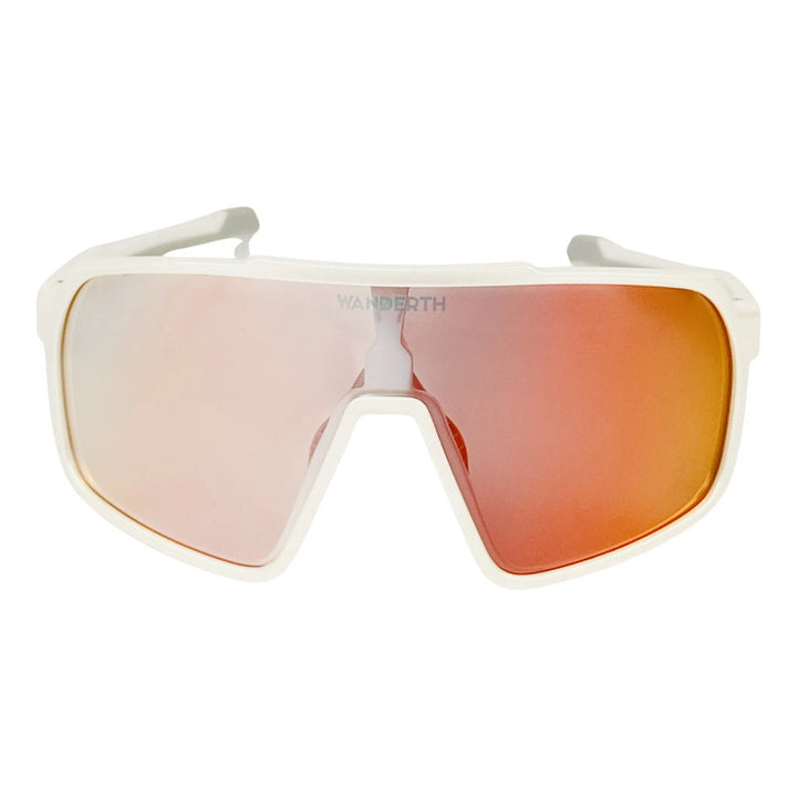 Wanderth  Lentes Strength Fusion Mirror Rojo Blanco