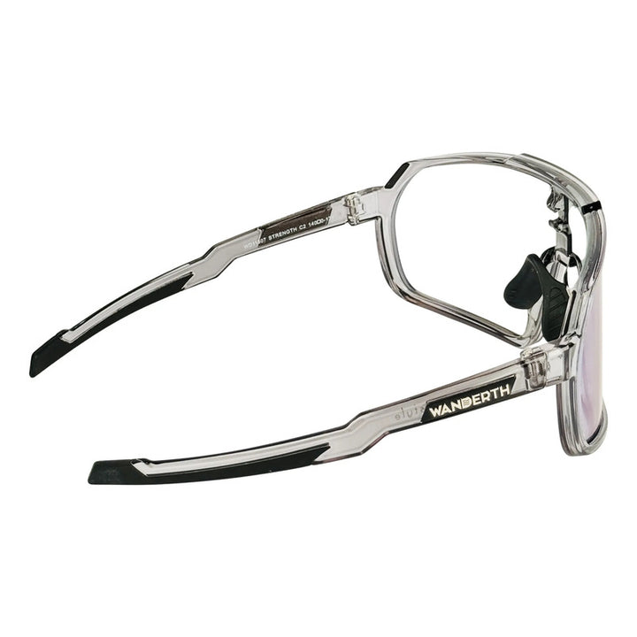 Wanderth  Lentes Strength Fusion Mirror Azul Gris Cristal