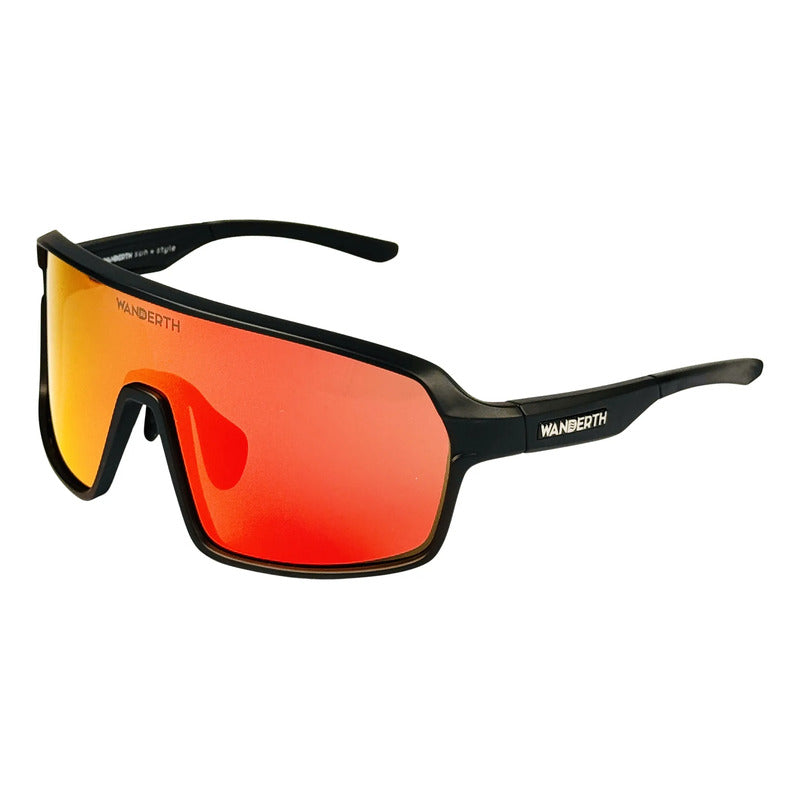Wanderth Time Race 2 Fusion Mirror Rojo Negro