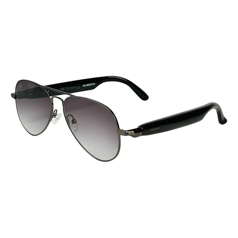Wanderth Gafas Bluetooth Wavex Degrade Negro