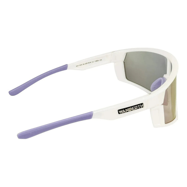 Wanderth Lentes Blaze Run Fusion Mirror Lila Blanco