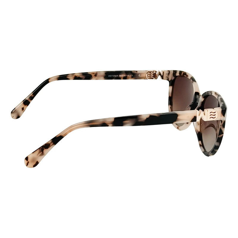 Wanderth Gafas Sol Suncore Fashion Animal Print Marrón Claro