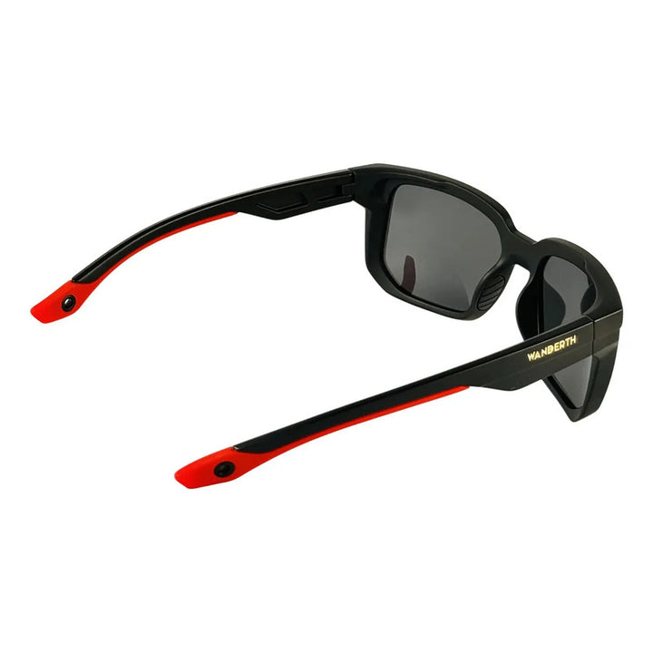 Wanderth Lentes De Sol Evo Sports Negro Negro/rojo Deportivo