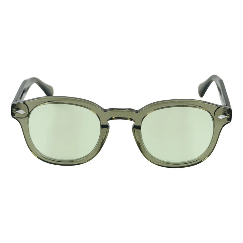 Wanderth Lentes De Sol Tahira Degrade Verde Claro Naranja Claro Negro Dorado