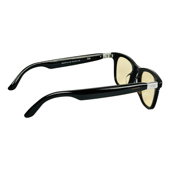 Wanderth Gafas Bluetooth Audiox Solido Negro Ámbar