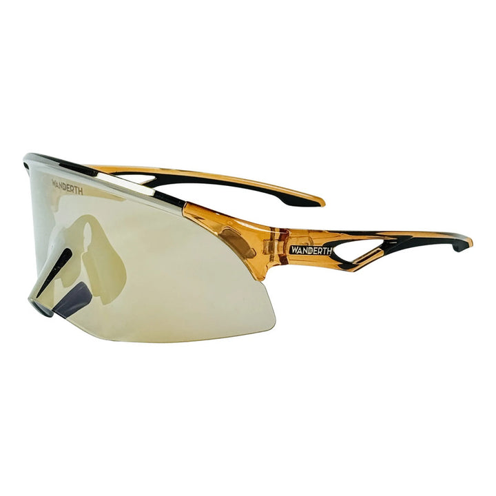 Wanderth Lentes Plutonium Mirror Dorado Marrón Claro
