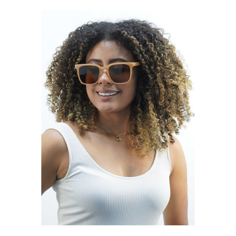 Wanderth Lentes De Sol Core Color Marrón Lente Marrón Varilla Marrón Armazón Marrón Diseño Plegables