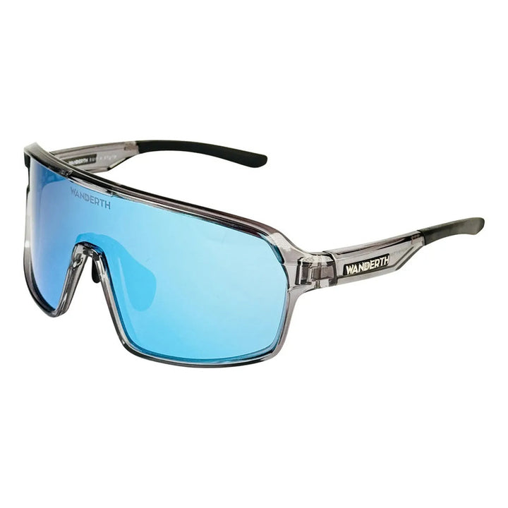 Wanderth Lentes Time Race 2 Mirror Azul Gris