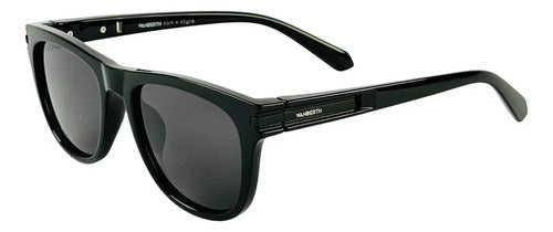 Wanderth Lentes De Sol Vortex Color Negro Lente Negro Varilla Negro Armazón Negro Diseño Classic