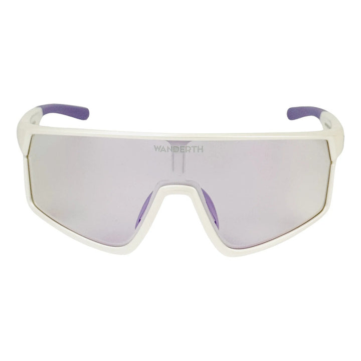 Wanderth Lentes Blaze Run Fusion Mirror Lila Blanco